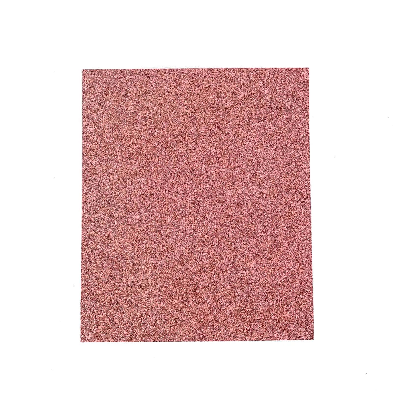 10 Pack 12"x10" Self-Adhesive Glitter DIY Craft Foam Sheets Rose Gold