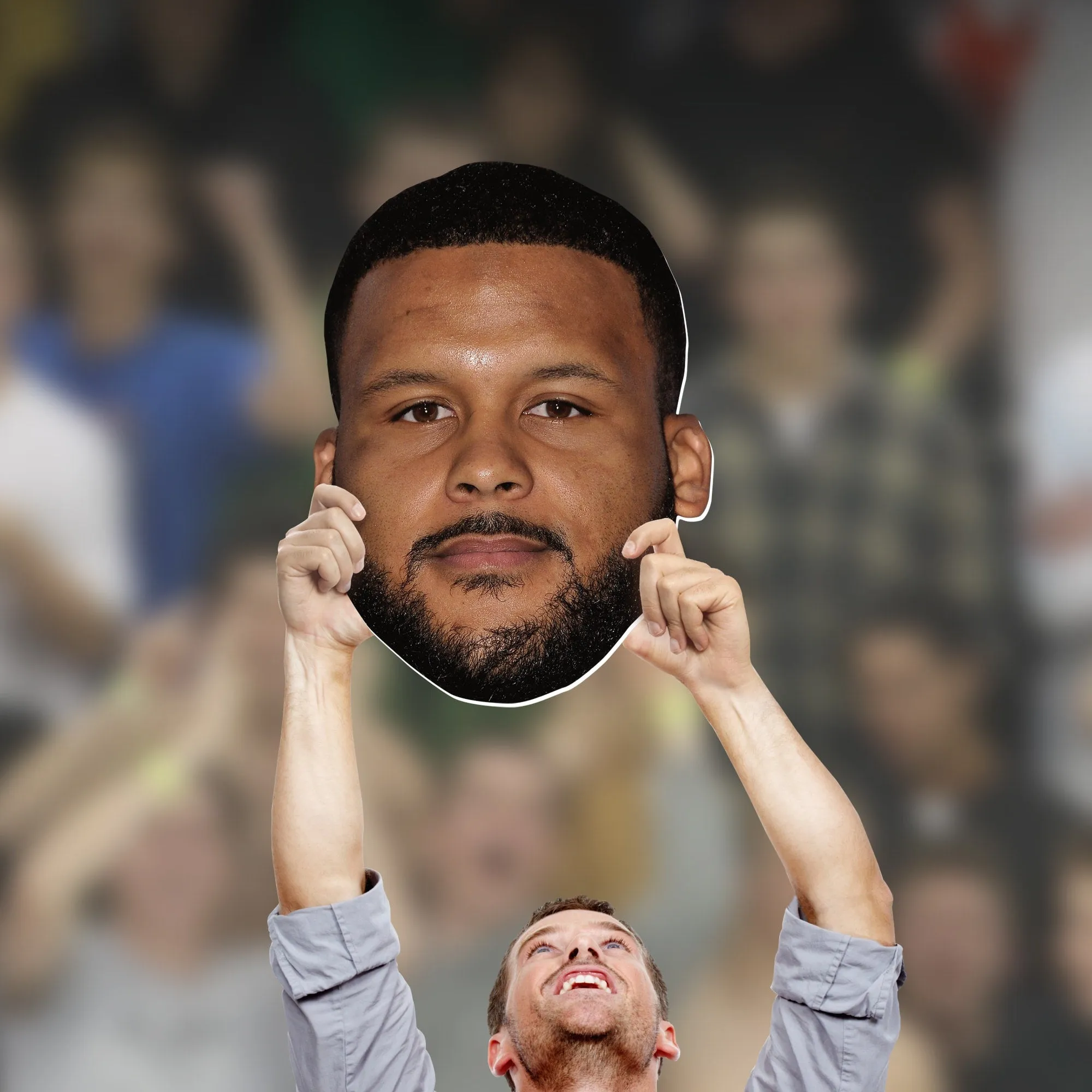 Aaron Donald: Big Head - Officially Licensed NFL Foam Core Cutout