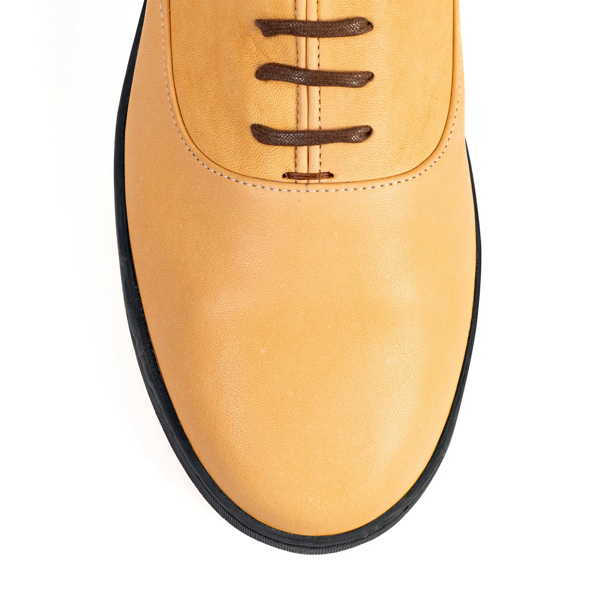 Abbey Unlined Oxford - Tan Horween Dearborn