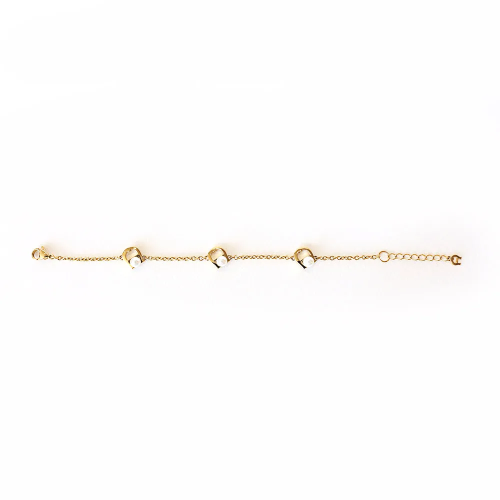 Aigner Bracelet Gold Plated