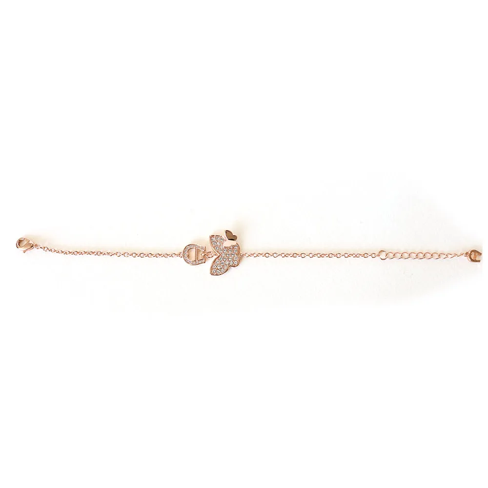 Aigner Bracelet Rose Gold Plated