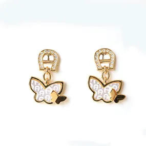 Aigner Earring Gold Plated