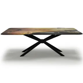 Alcantara Black Walnut Dining Table