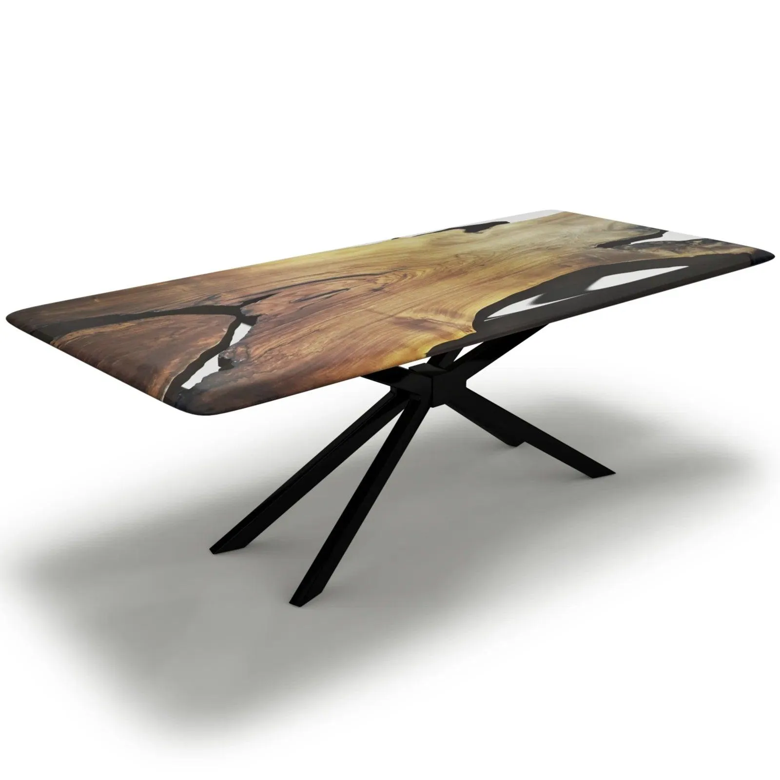 Alcantara Black Walnut Dining Table