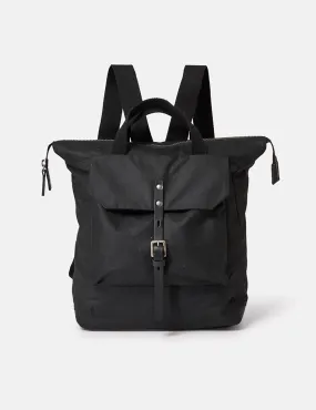 Ally Capellino Frances Hybrid Waxy Rucksack - Black