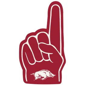 Arkansas Razorbacks: Foamcore Foam Finger Foam Core Cutout - Officially Licensed NCAA Big Head