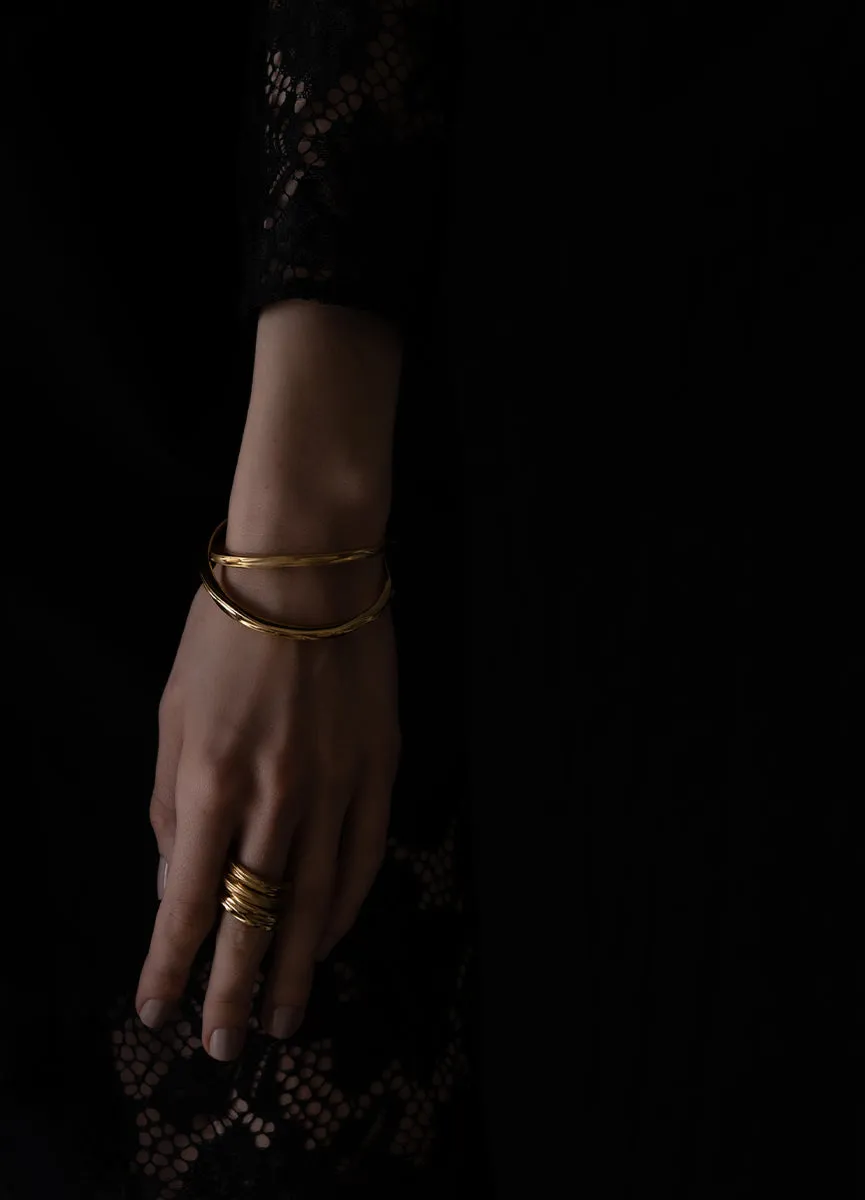 Bangle | Opaque Objects | Gold Plated