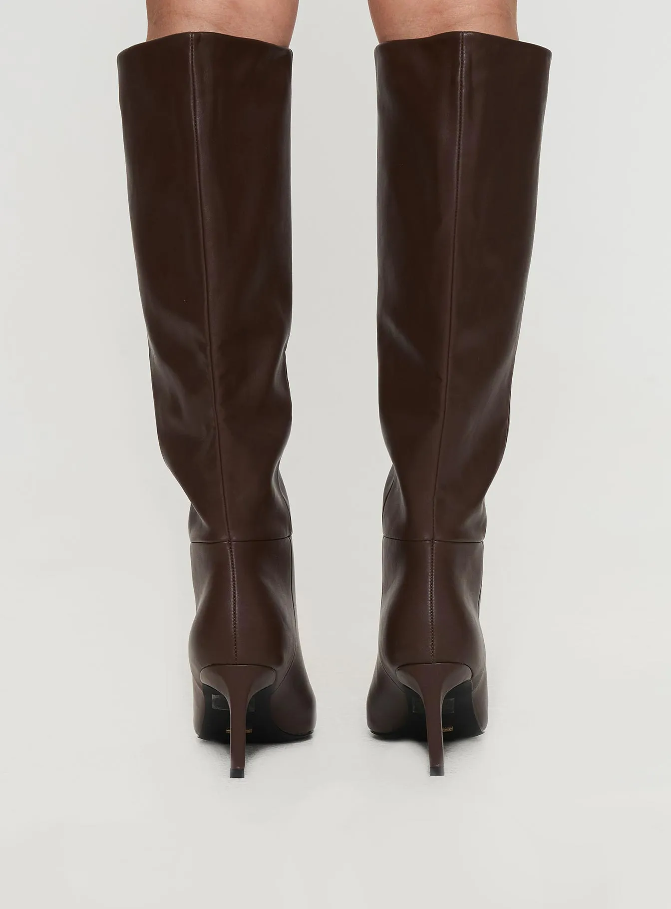 Billini Harlen Knee High Boots Brunette