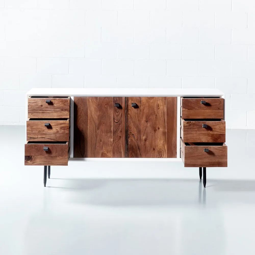 CHARDONNAY - Acacia Wood Sideboard - FINAL SALE