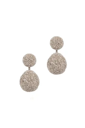 Deepa Gurnani Teslana Earring - Beige