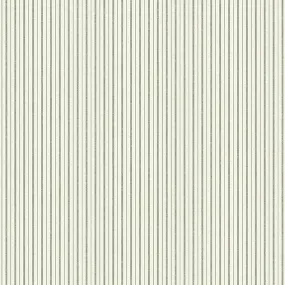 French Ticking Wallpaper in Black and White