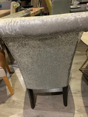 Glitter back chair Click n Collect