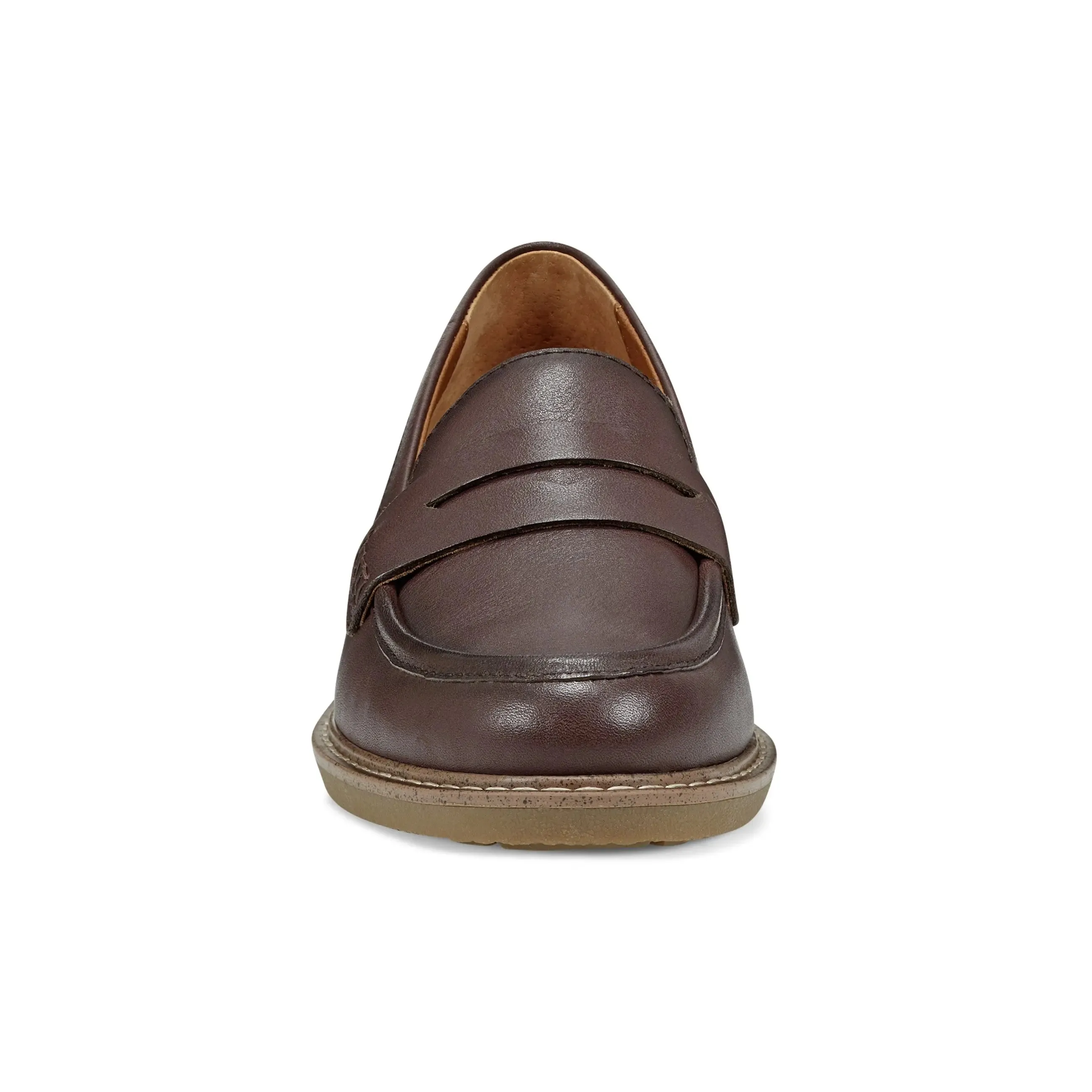 Javas Round Toe Casual Slip-on Penny Loafers