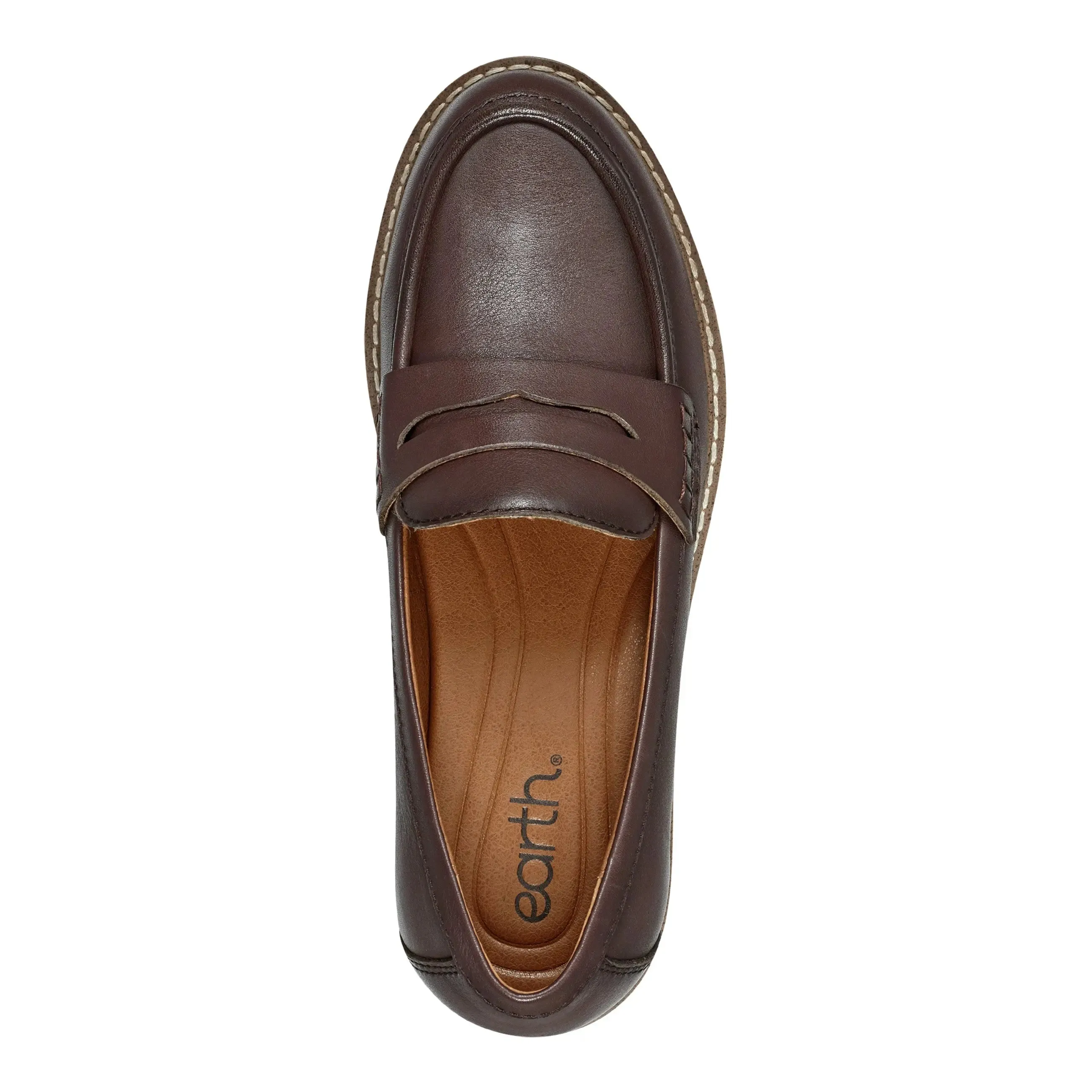 Javas Round Toe Casual Slip-on Penny Loafers