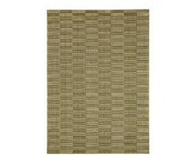 Karastan Broken Stripe Rug - Moss