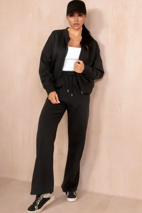 Kylie Black Tracksuit