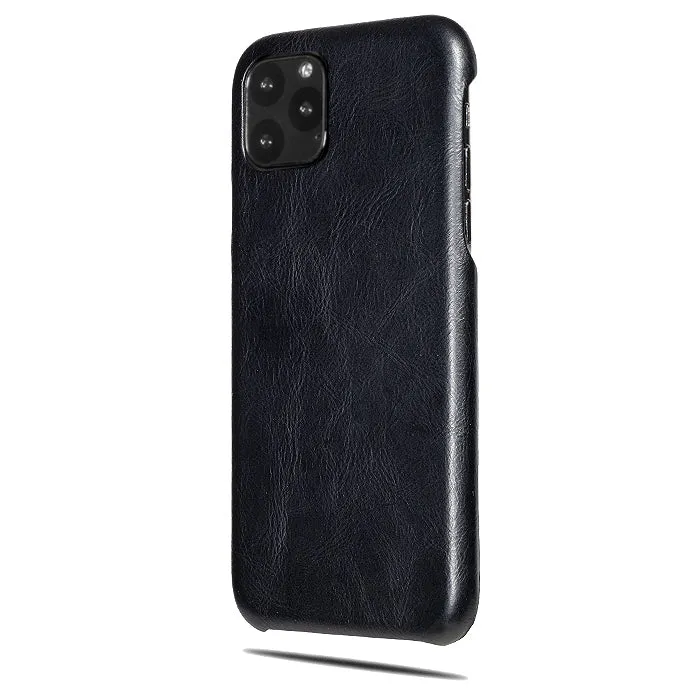 Personalized Signature iPhone 11 Pro Black Leather Case