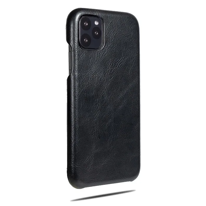 Personalized Signature iPhone 11 Pro Black Leather Case