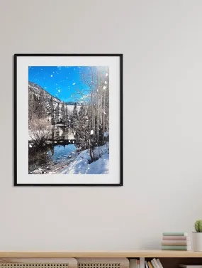 "Magical Kingdom" Glitter Print