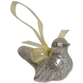 Silver Bird Ornament - SALE HOMEWARES